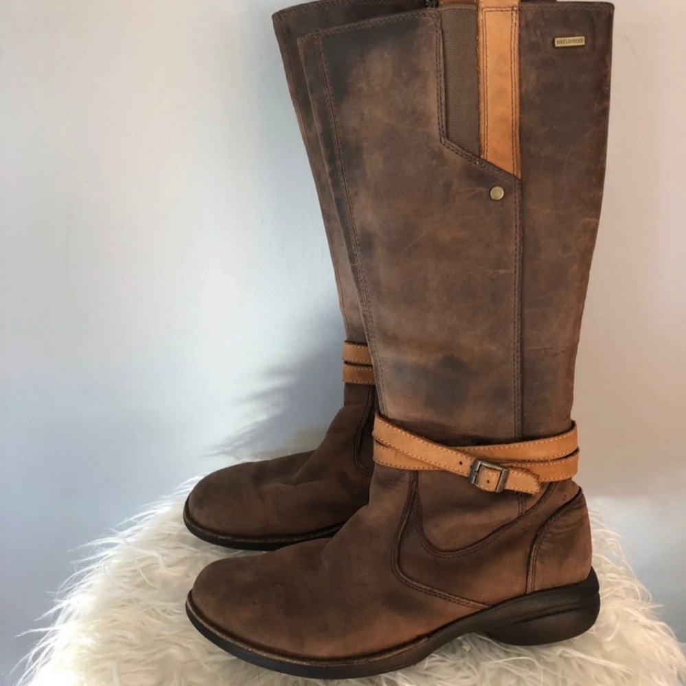 Merrell Waterproof Brown Leather Boots 8